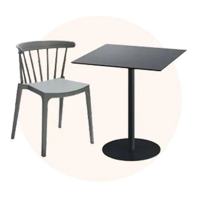 
Mobilier salle &amp; terrasse CHR