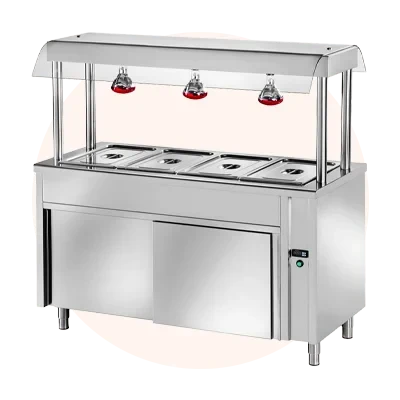 
Îlots de buffet libre-service