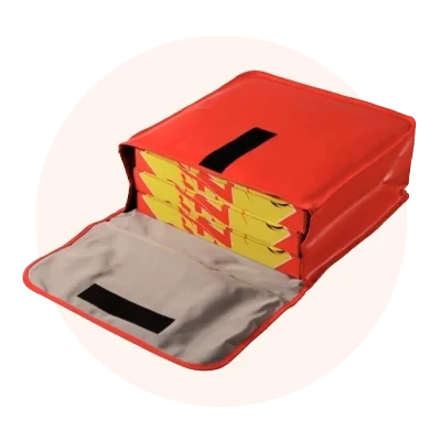 
Sacs et boîtes isothermes de transport de pizzas