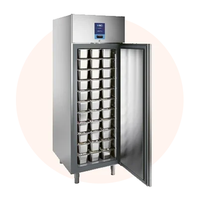 
Armoires de stockage de crème glacée