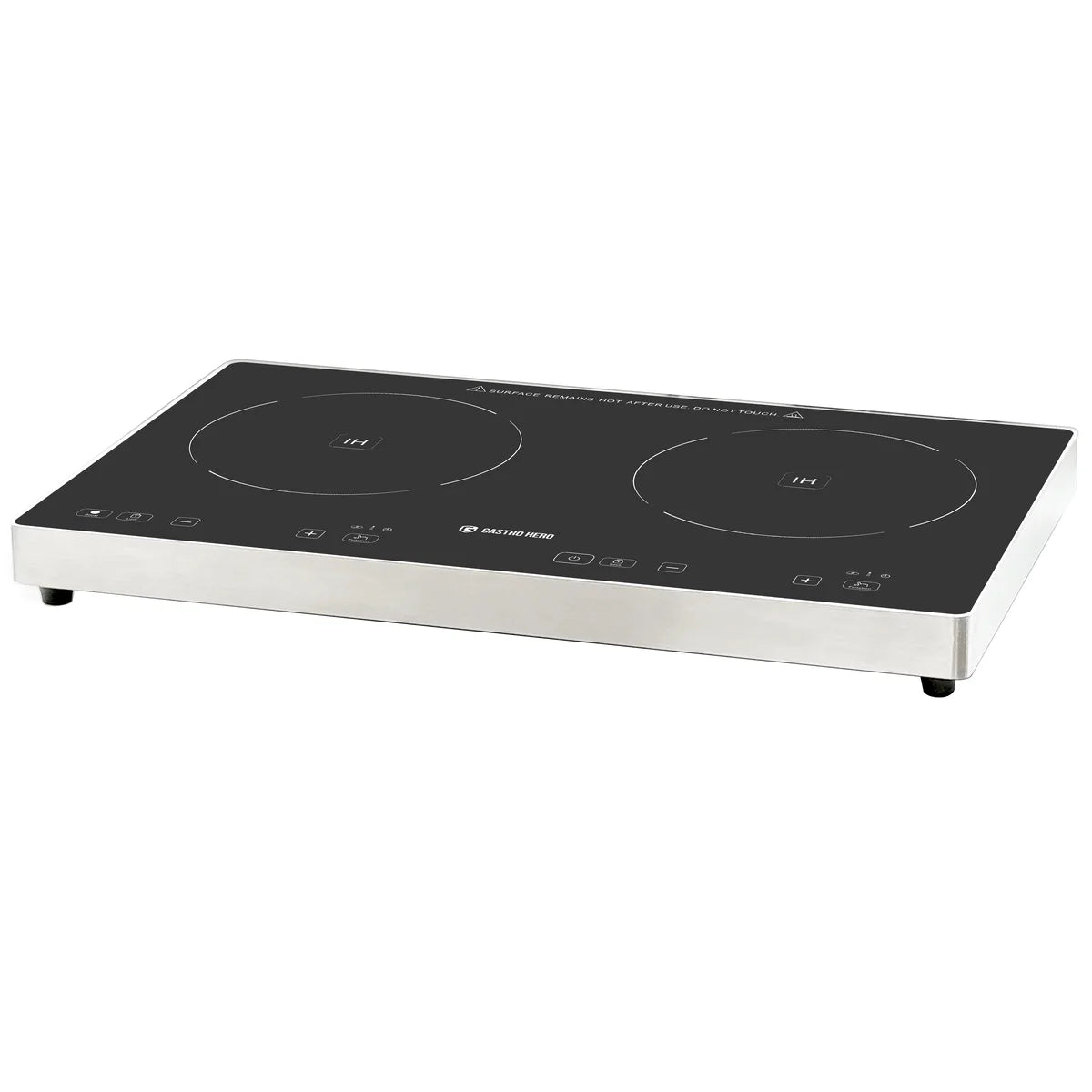 Doppel-Induktionskochfeld ECO - Horizontal - 1,8 kW & 1,7 kW