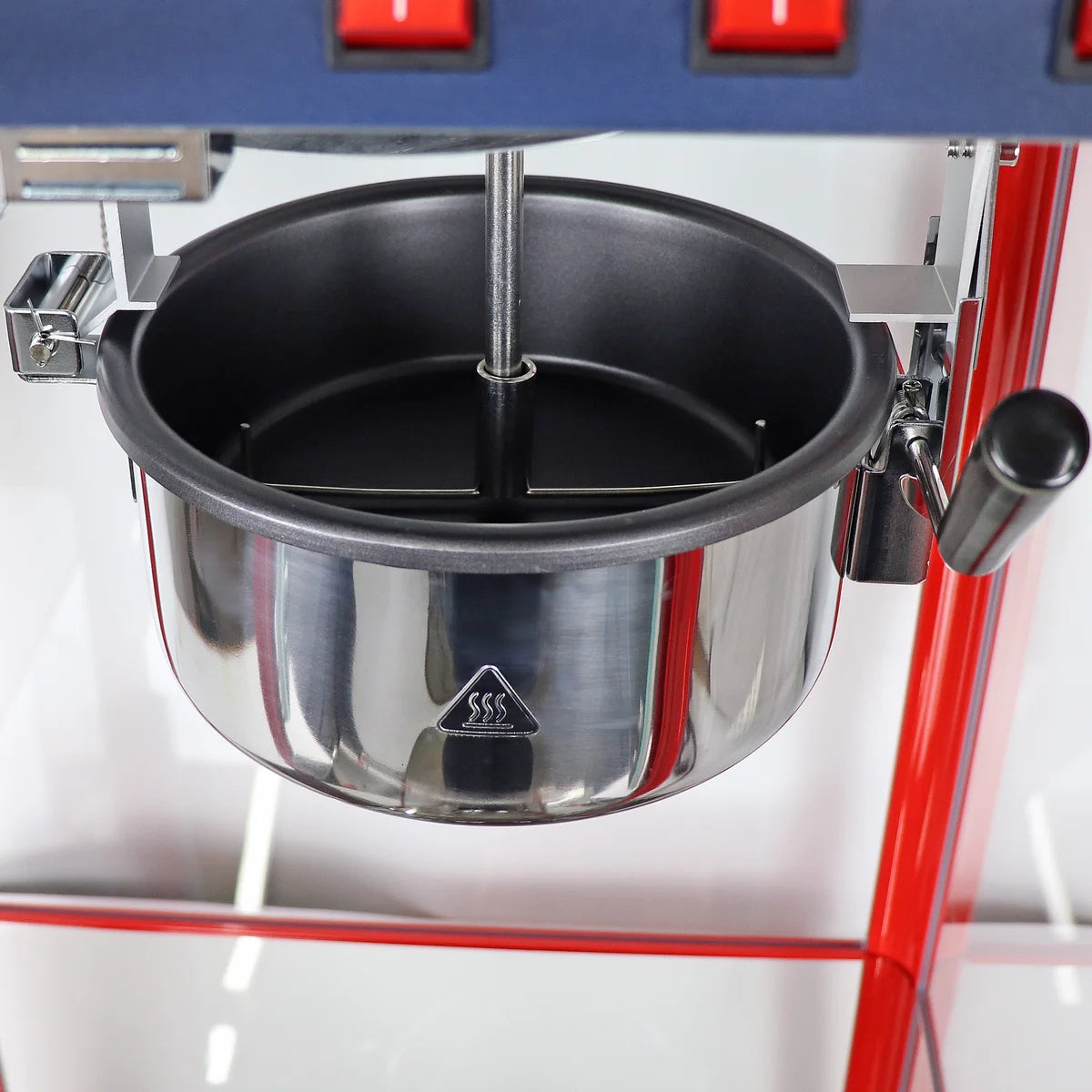 Popcornmaschine ECO 5 kg/h mit 1 Kessel
