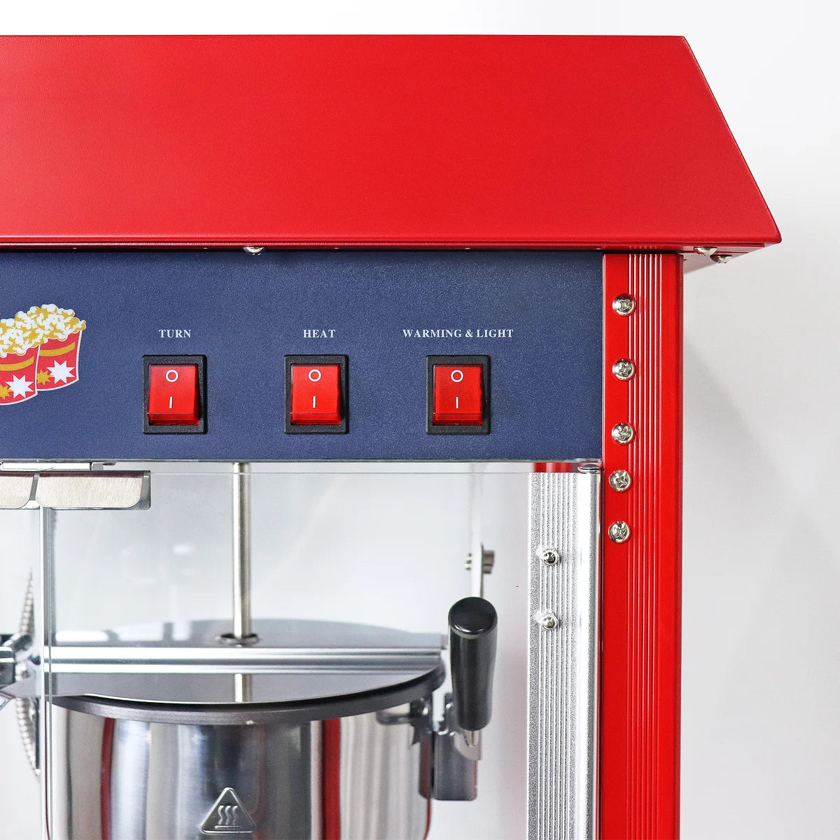 Popcornmaschine ECO 5 kg/h mit 1 Kessel