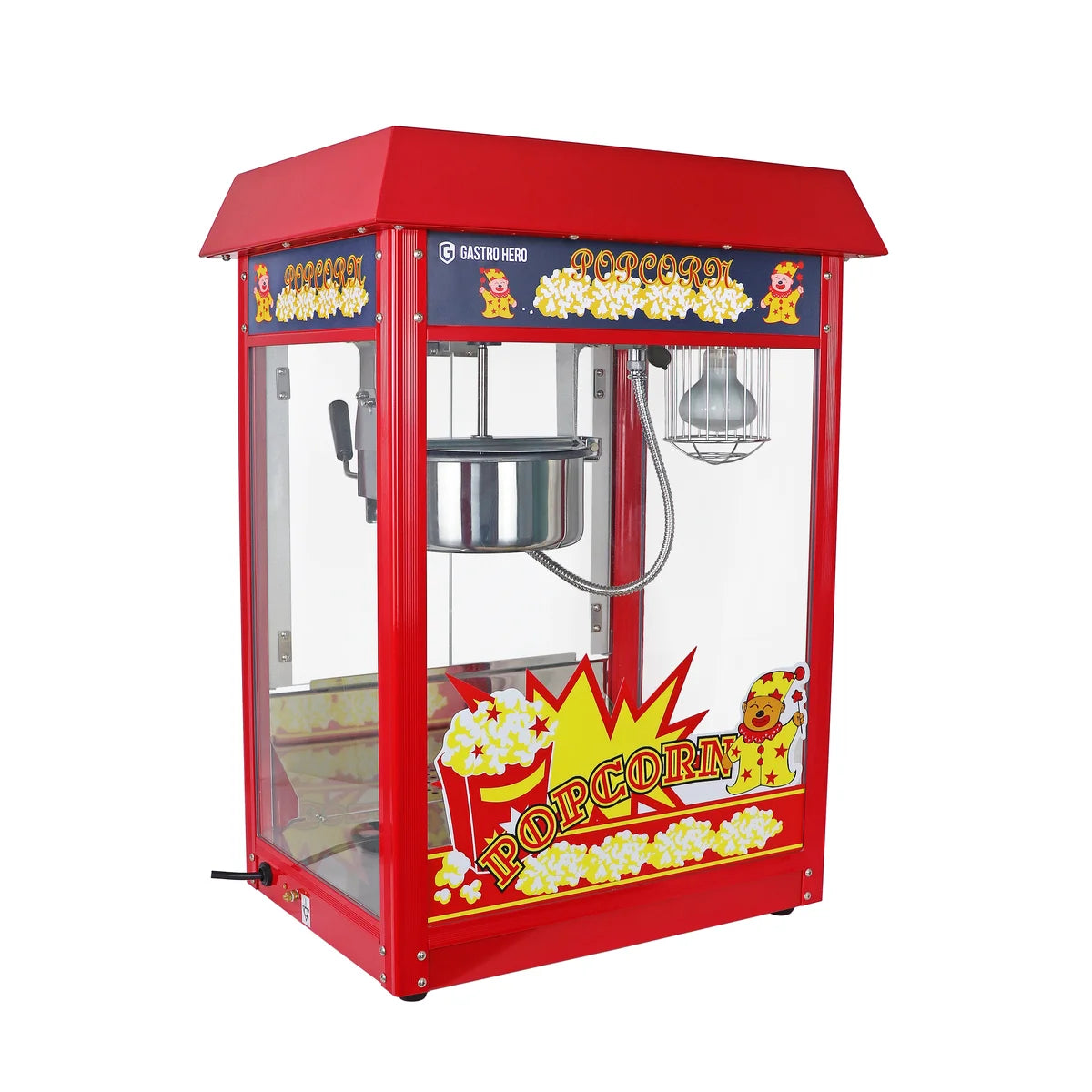 Machine à pop-corn ECO 5 kg/h avec 1 cuve