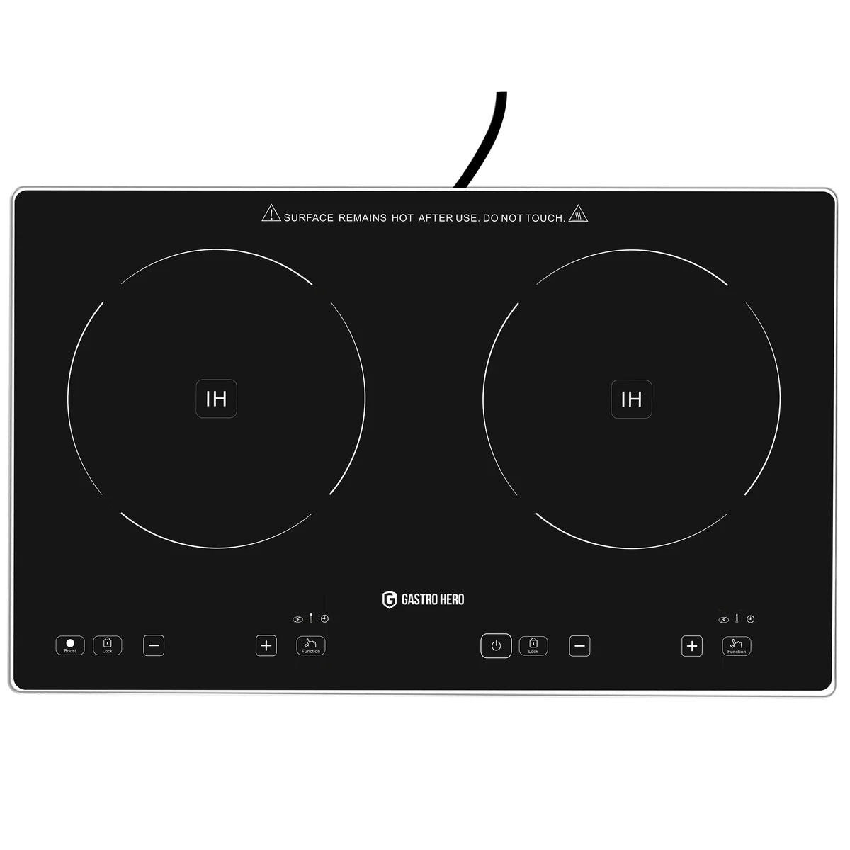 Doppel-Induktionskochfeld ECO - Horizontal - 1,8 kW & 1,7 kW