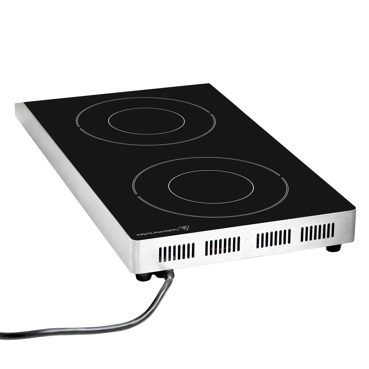 Doppel-Induktionskochfeld ECO - Vertikal - 1,8 kW & 1,7 kW