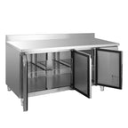 Table réfrigérée ECO 3/0 avec dosseret - GN 1/1