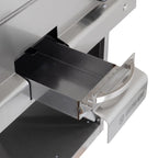 Elektrogrillplatte Serie 700 - 70/70 -  ½ glatt, ½ gerillt