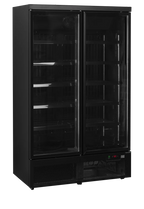 Tefcold Displaygefrierschrank Atom Maxi F2DBB, schwarz