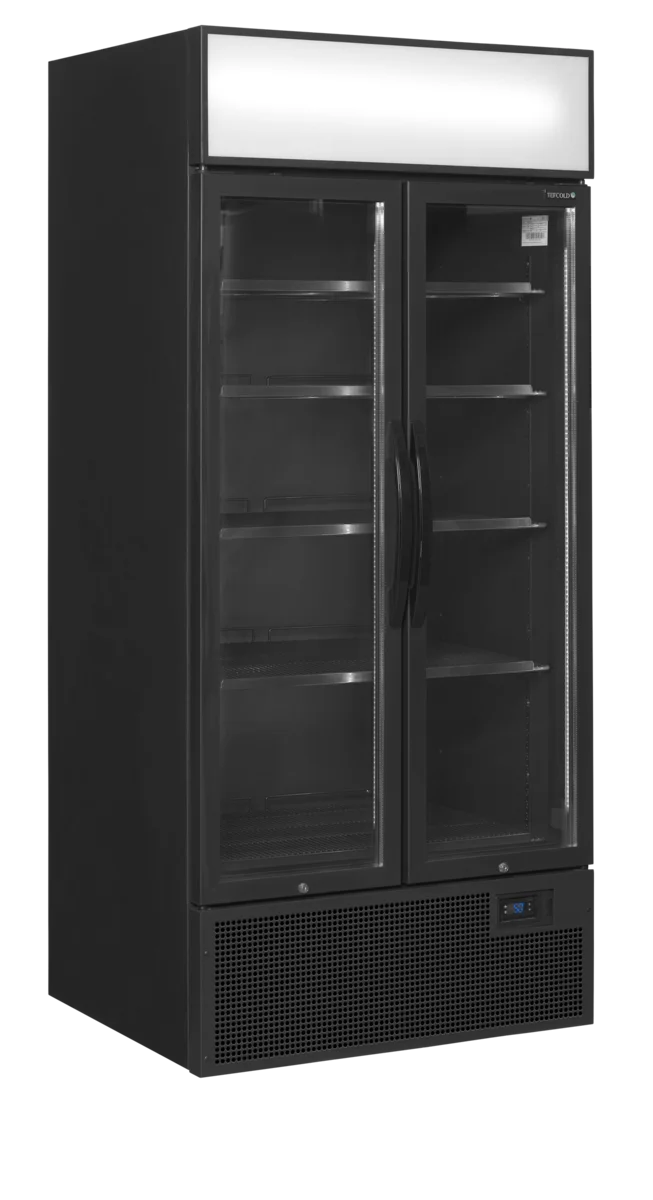 Tefcold Display-Kühlschrank FSC891H Black