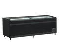 Réfrigérateur / congélateur de supermarché Tefcold SFI210B-CF VS, noir