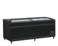 Réfrigérateur / congélateur de supermarché Tefcold SFI185B-CF VS, noir
