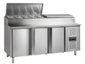 Tefcold Sandwich-Zubereitungstheke SS7300, GN 1/1