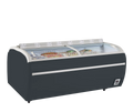 Tefcold Supermarkt-Kühler/ Gefriertruhe TWIN 220A-CF in Anthrazit
