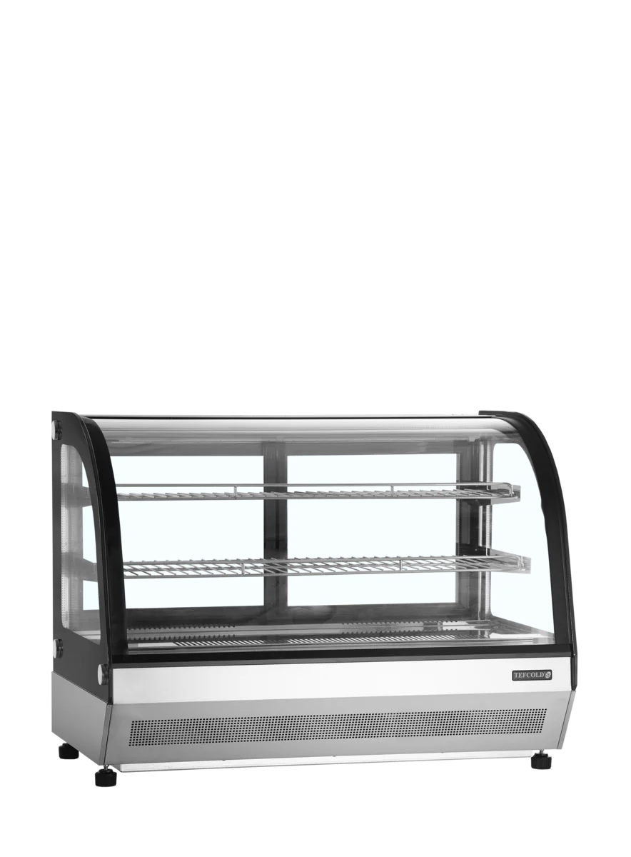 Tefcold vitrine réfrigérée de comptoir LCT900C/NOIR