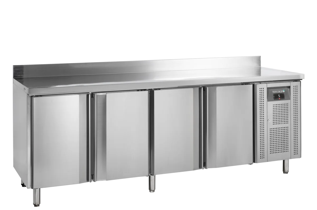 Tefcold Thekenkühlschrank  CK7410X1SP, GN1/1, mit Aufkantung