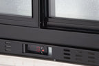 Barkühlschrank ECO 230 mit Schiebetüren schwarz, LED Beleuchtung, unterbaubar