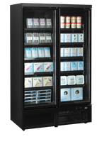 Tefcold Displaygefrierschrank Atom Maxi F2DBB, schwarz