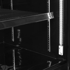 Congélateur vitrine Tefcold Atom Maxi F1DBB, noir