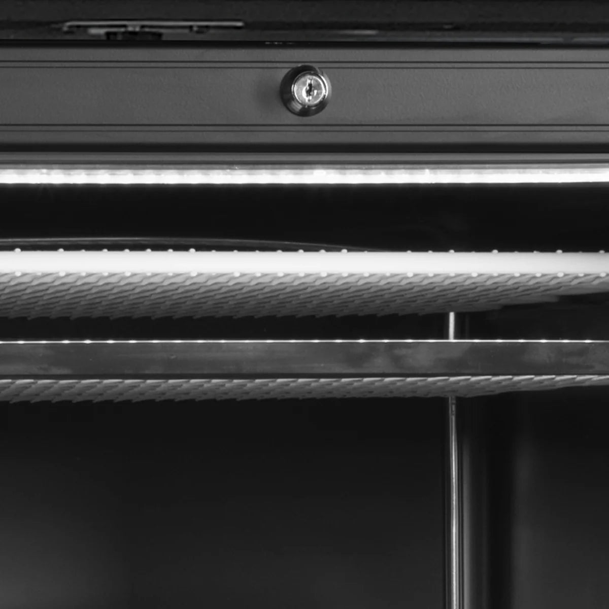 Tefcold Displaygefrierschrank UFSC371GCP Black