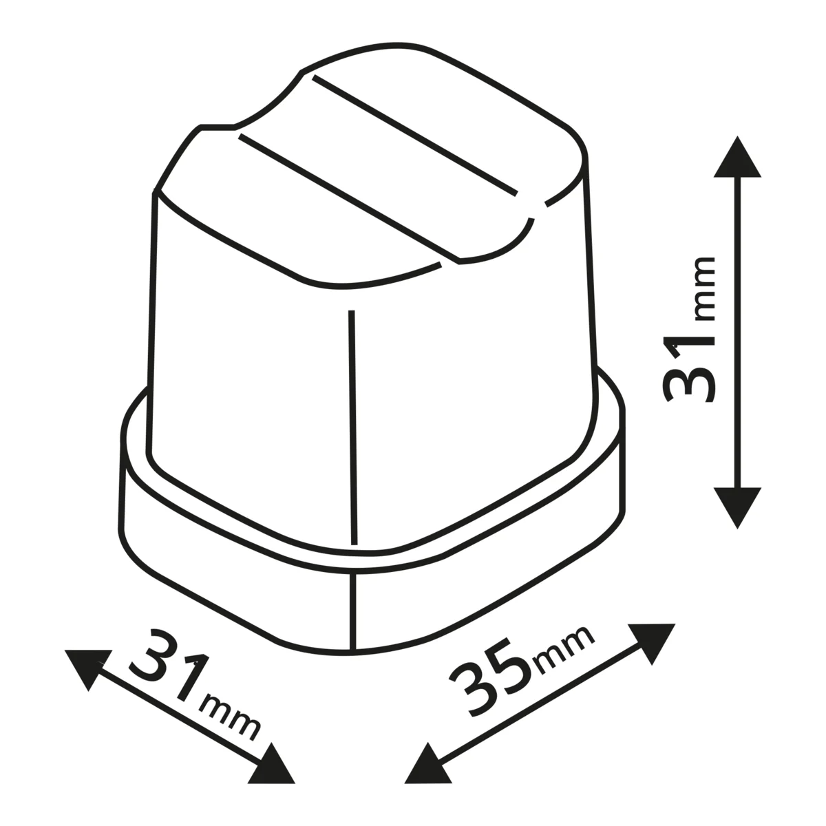 Tefcold Volleiswürfelbereiter TC57