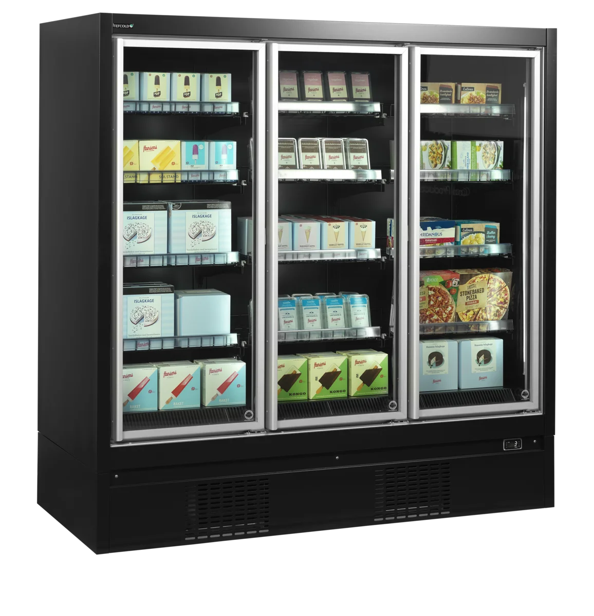 Vitrine murale de congélation pour supermarché Tefcold EXTRA1875FD