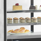 Tefcold Vitrine réfrigérée à pâtisseries LPD900F/noir