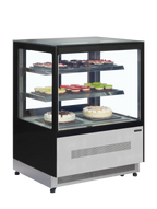 Tefcold Vitrine réfrigérée à pâtisseries LPD900F/noir