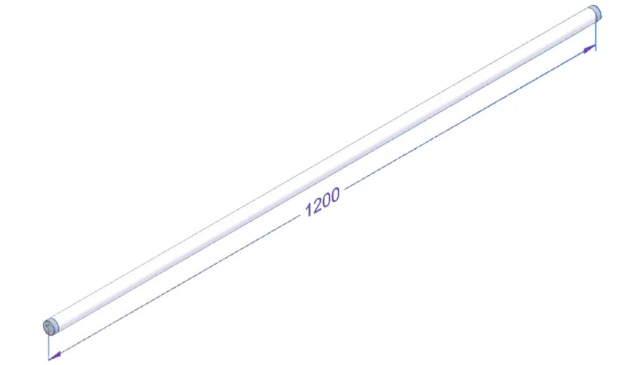T8 LED Röhre 1200mm 11,6W 2700-3000K für Fleisch für SOCA / SOCB Range