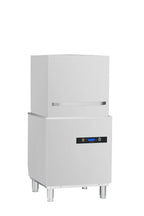 Haubenspülmaschine HYPRO Digital 54 SL 50x50 cm Korbmaß, mit Reiniger- & Klarspüldosierer, mit Ablaufpumpe, Drucksteigerungspumpe Made in Europe, 400 Volt