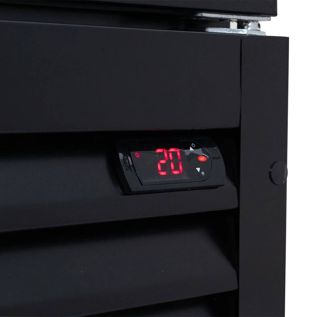 Getränkekühlschrank ECO 1500 mit Klapptüren und Leuchtaufsatz
