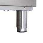 Lave-vaisselle à capot ECO 54 SLE 50x50 cm (dimensions du panier), avec doseur de détergent et de produit de rinçage, avec pompe de vidange & adoucisseur, Fabriqué en Europe, 400 Volt