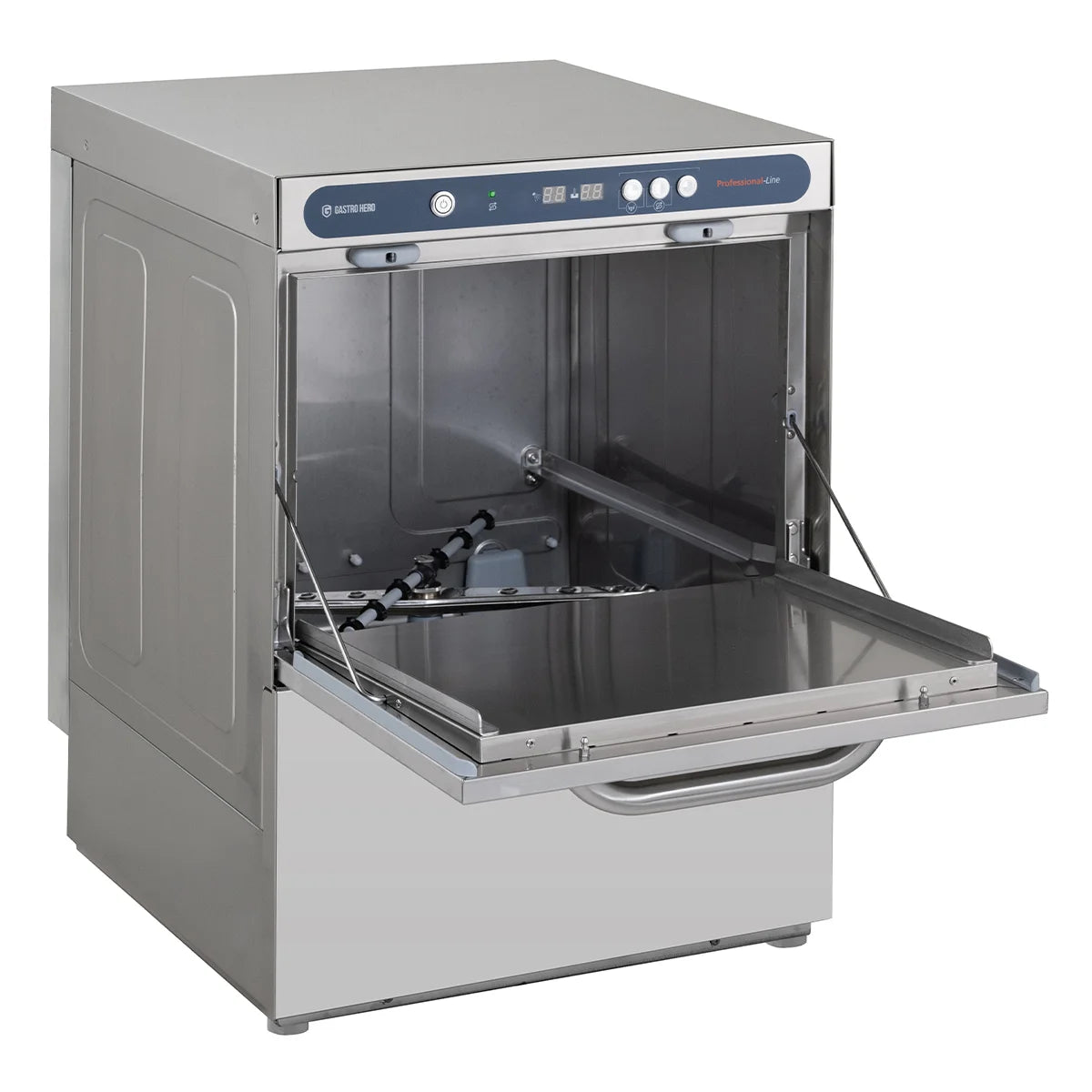 Geschirrspülmaschine PROFI Digital 54 SL 50x50 cm Korbmaß, mit Reiniger- & Klarspüldosierer, mit Ablaufpumpe, Made in Europe, 400 Volt