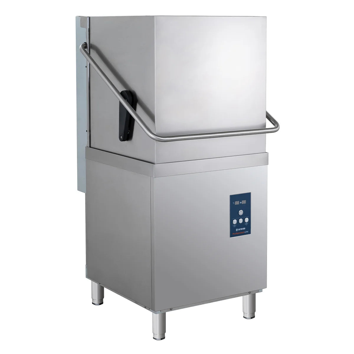 Haubenspülmaschine PROFI Digital 54 SLE 50x50 cm Korbmaß, mit Reiniger- & Klarspüldosierer, mit Ablaufpumpe & Enthärter, Made in Europe, 400 Volt