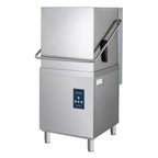 Haubenspülmaschine PROFI Digital 54 SLE 50x50 cm Korbmaß, mit Reiniger- & Klarspüldosierer, mit Ablaufpumpe & Enthärter, Made in Europe, 400 Volt