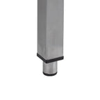 Table de lavage Basic 12x6 avec 1 cuve à gauche, dosseret et étagère inférieure