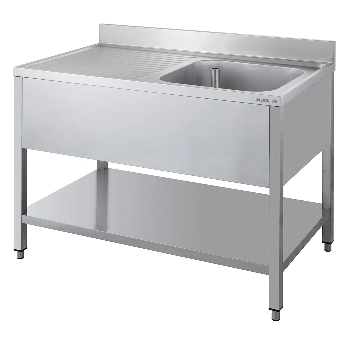 Spültisch ECO 12x7 mit 1 Becken rechts