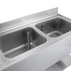 Spültisch ECO 12x6 mit 2 Becken