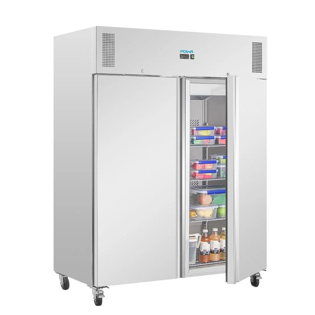 Armoire réfrigérée professionnelle Polar Série U GN 2/1 1300 litres