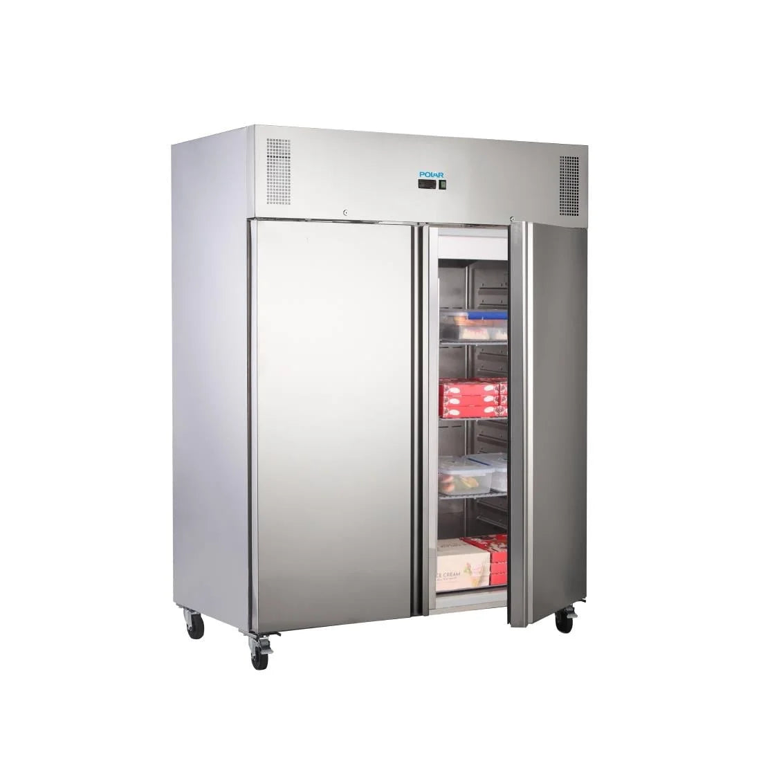 Armoire de congélation professionnelle Polar Série U GN 2/1 1300 litres