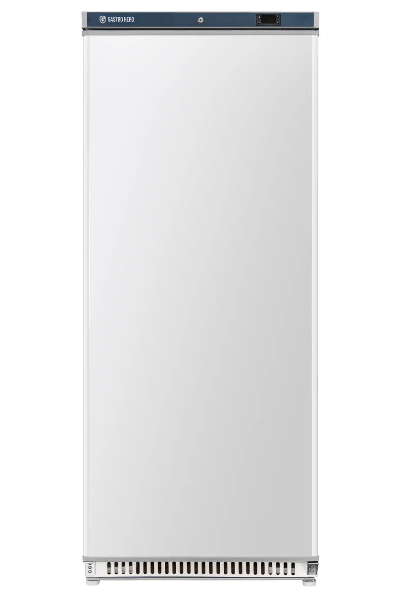 Lagertiefkühlschrank ECO 600, Innenraum aus Kunststoff, weiß