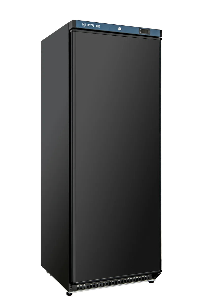 Armoire de congélation ECO 600, intérieur en plastique, noir
