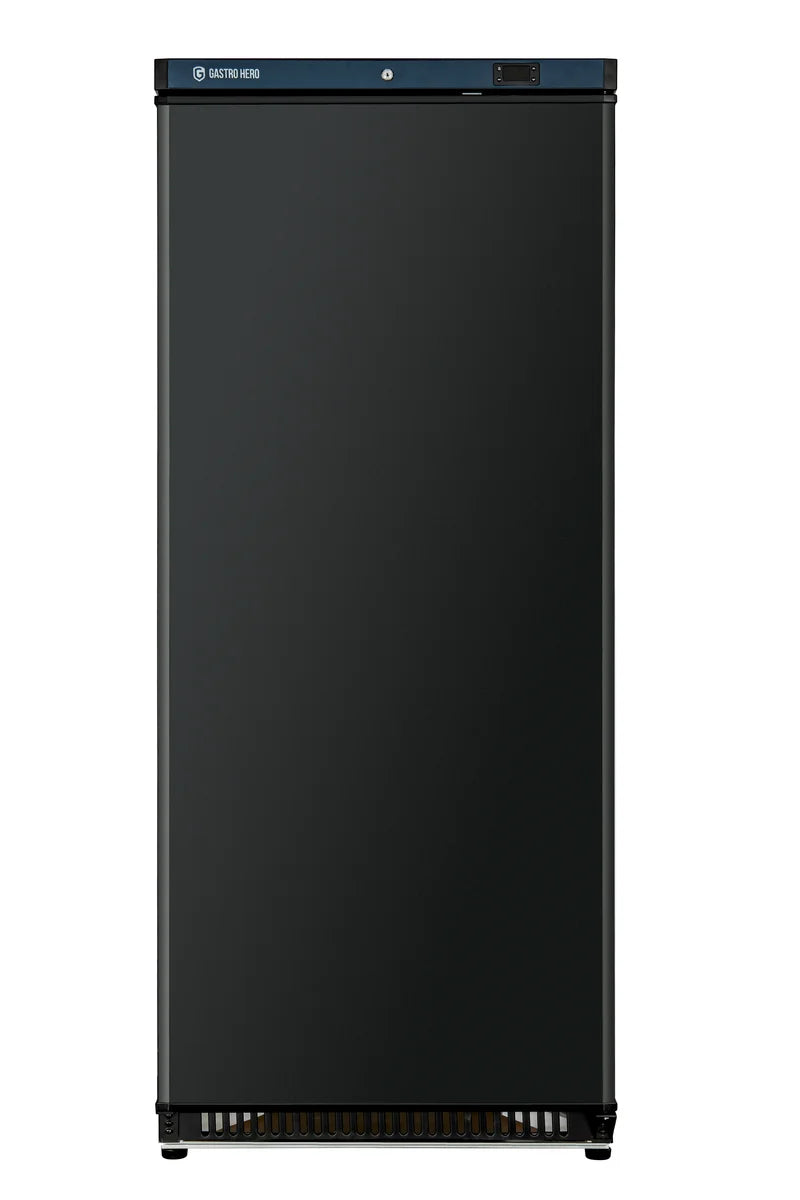 Armoire de congélation ECO 600, intérieur en plastique, noir