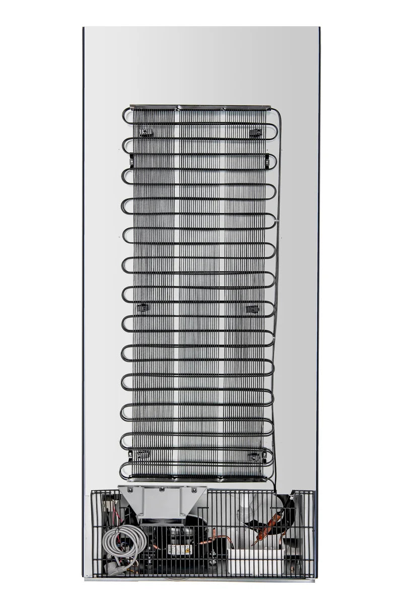 Armoire de congélation ECO 600, intérieur en plastique, noir