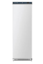 Lagertiefkühlschrank ECO 400, Innenraum aus Kunststoff, weiß