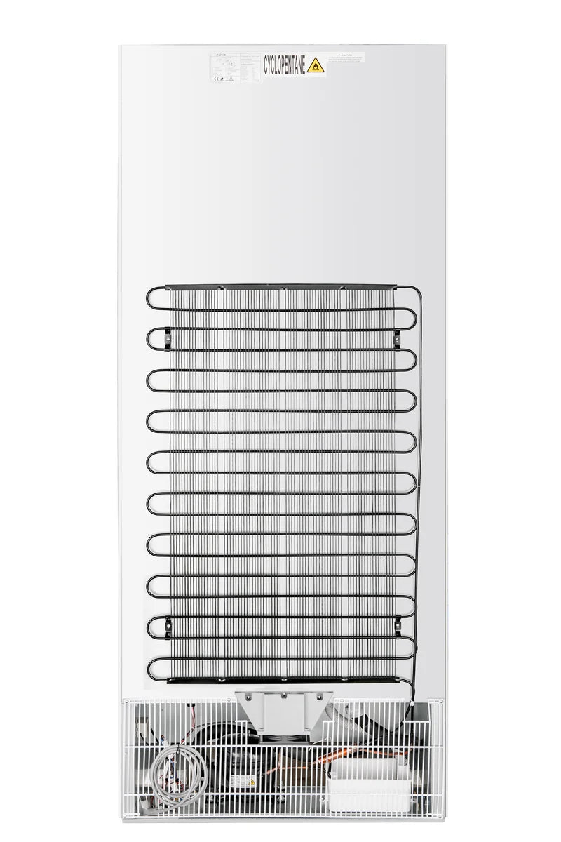 Armoire réfrigérée ECO 600, intérieur en plastique, blanc