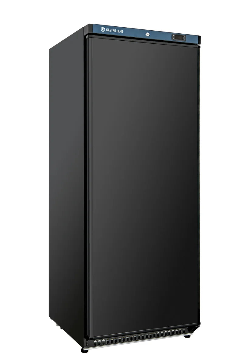 Armoire réfrigérée ECO 600, intérieur en plastique, extérieur noir