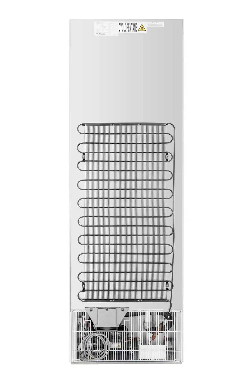 Lagerkühlschrank ECO 400, Innenraum aus Kunststoff, weiß