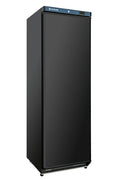 Lagerkühlschrank ECO 400, Innenraum aus Kunststoff, schwarz