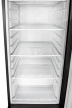 Lagerkühlschrank ECO 400, Innenraum aus Kunststoff, schwarz